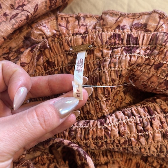 Free People Smock It To Me Mini Dress Size M - Picture 4 of 4